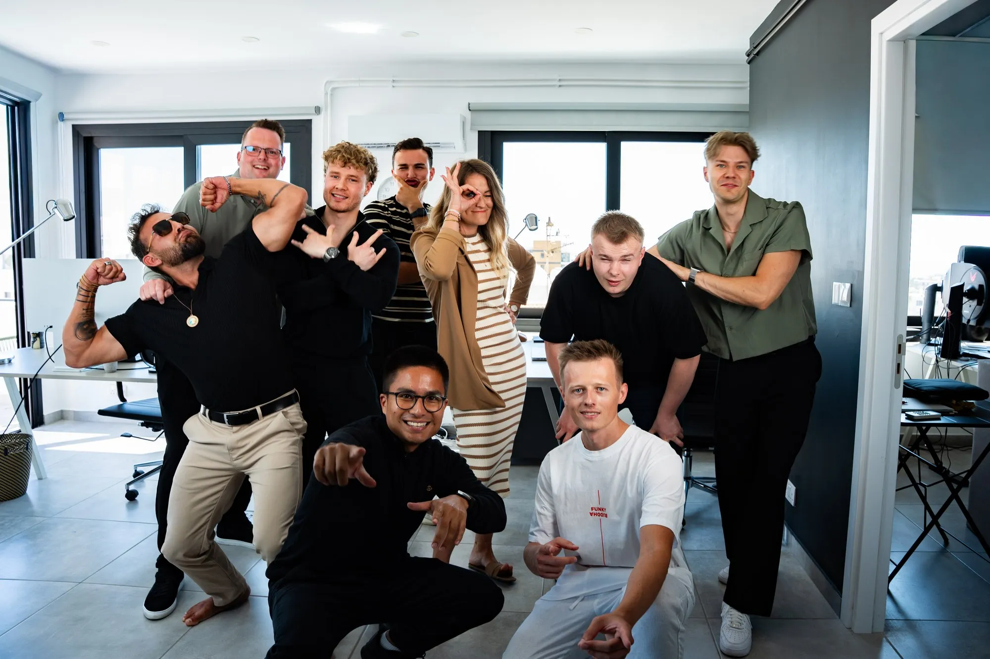 Das Team von Förderperspektive beim gemeinsamen Ausflug in Paphos